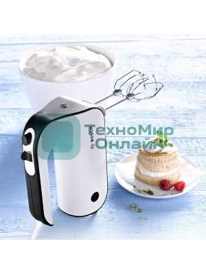 Миксер ручной Bosch MFQ4020 450Вт белый