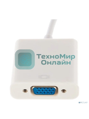 Переходник штекер Rexant HDMI - гнездо VGA, провод + шнур стерео 3,5 мм