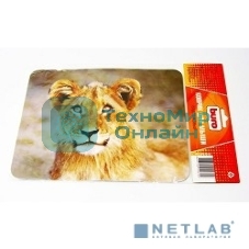 Коврик для мышки Buro пластиковый Лев 230х180х2мм