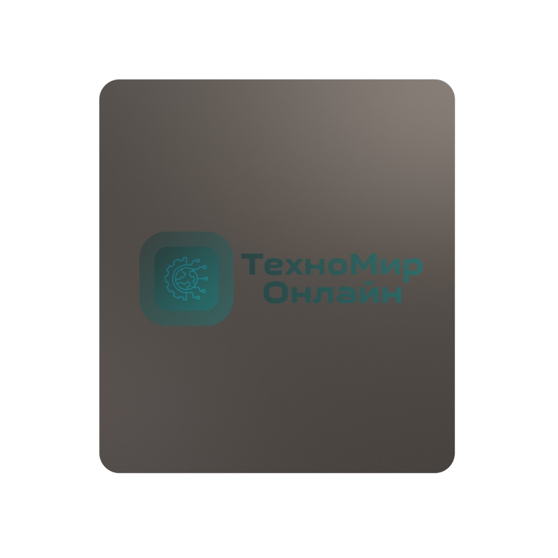 Выключатель Kranz ROUND 1 кл возвратный 10А с/у титан