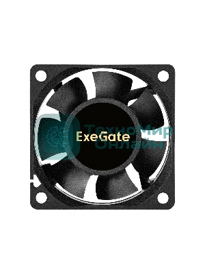 Вентилятор 5В DC ExeGate EX06025S2P-5 (60x60x25 мм, Sleeve bearing (подшипник скольжения), 2pin, 3500RPM, 25dBA)