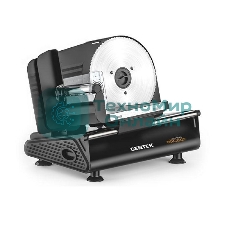 Ломтерезка Centek CT-1381 черный, 150 Вт толщина нарезки 3-20мм, съемная каретка, спец. держатель