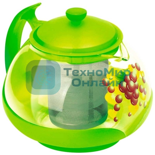 Чайник заварочный MALLONY Decotto-G-750, 910114 750 мл, жаропроч. стекло