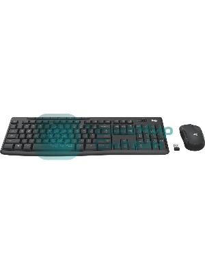 Комплект клавиатура+мышь Logitech MK295 беспроводной, USB, чёрный