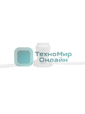 Гирлянда Neon-night Belt-Light 2 жилы шаг 15 см патроны e27 влагостойкая IP65 белый провод