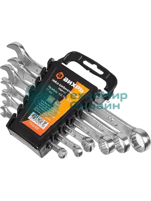Набор комбинированных ключей 6 шт. 6 - 17