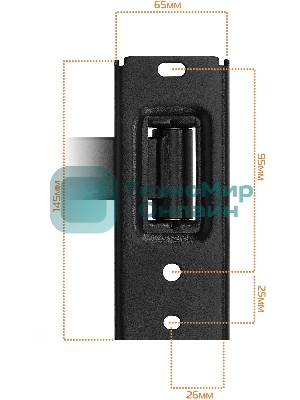 Кронштейн для телевизора Buro MF1 черный 13