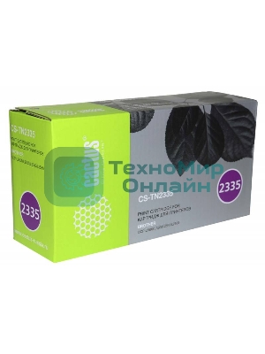 Картридж лазерный Cactus CS-TN2335 черный (1200 стр.) для Brother DCP L2500/L2520/L2540/L2560