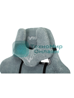 Кресло Бюрократ VIKING KNIGHT LT28 FABRIC серо-голубой, ткань, 120 кг, механизм качания