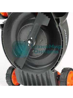 Газонокосилка аккумуляторная PATRIOT CM 435XL 512201435 40В, акб 2,5Ач, ширина кошения 37см, травосборник 40 л