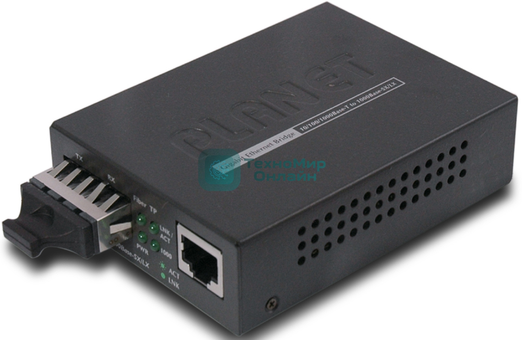 Медиаконвертер Planet GT-802 10/100/1000Base-T to 1000Base-SX Gigabit Converter