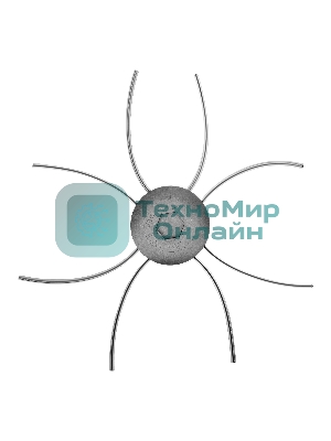 Головка триммерная Denzel универсальная алюминиевый корпус, леска до 4 мм D