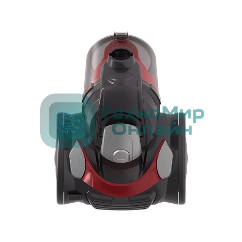 Пылесос Blackton Bt VC1403C черный/красный, 350/1400 Вт, уборка сухая, пылесборник контейнер, 2 л