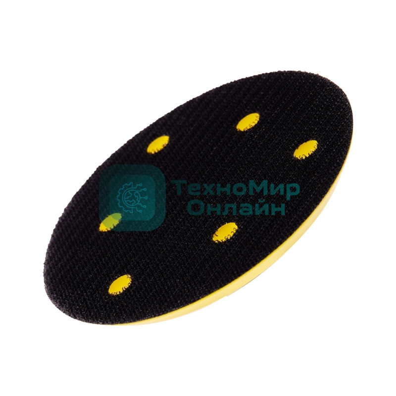 Тарелка опорная для эксцентриковой шлифовальной машины, 125мм, 10мм, мягкая KRANZ