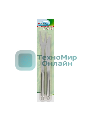 Набор приборов для барбекю Palisad Camping, 2 предмета в блистере