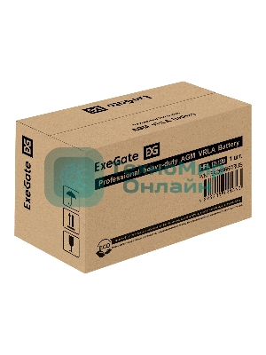 Аккумуляторная батарея ExeGate EX285657RUS HRL 12-120 (12V 120Ah, под болт М8)