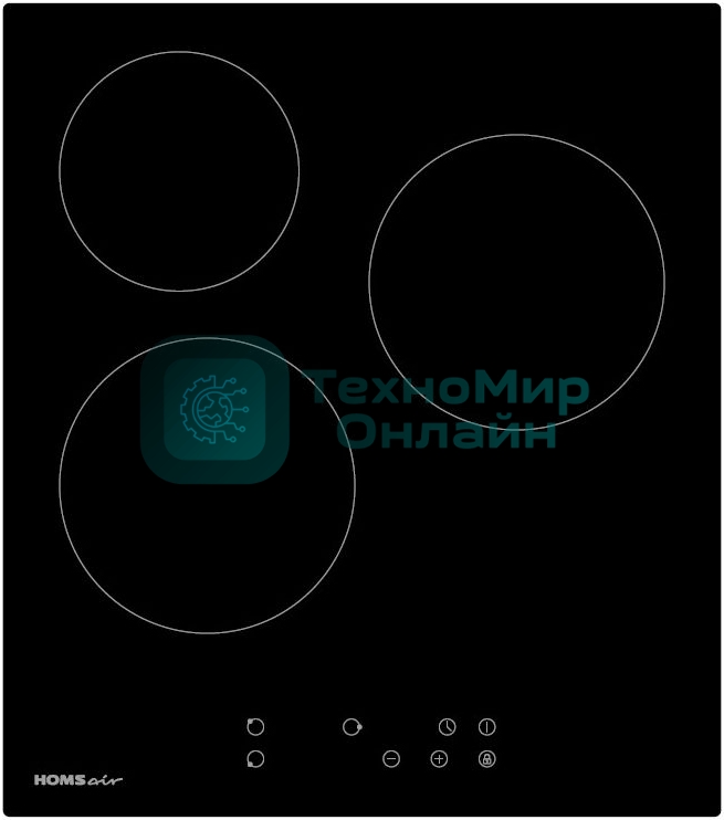 Электрическая варочная панель HOMSair HVY43BK