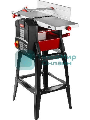 Станок рейсмусно-фуговальный Зубр СРФ-254-1600С 1600 Вт, 9000 об/мин, ширина строгания 254 мм