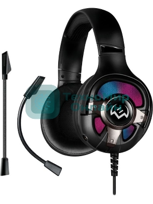 Наушники с микрофоном SVEN AP-U1100MV черный 2.2м мониторные оголовье