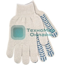 Перчатки трикотажные, ПВХ-покрытие 