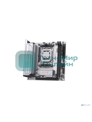Материнская плата Maxsun eSport B850ITX WIFI ICE, AM5, AMD B850, 2xDDR5, 2xSATA, 2xM.2, 1xPCIe 5.0 x16, 1xHDMI, 1xDP, 1x2.5Gb LAN, Wi-Fi 6, Bluetooth 5.2, 2xUSB-A 5Gbps, 4xUSB-A 2.0, 3x3.5 мм, 7.1, Mini-ITX