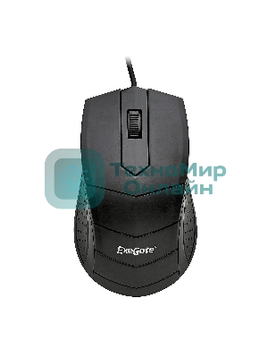 Мышь проводная ExeGate Professional Standard SH-9031 черный, 1000 dpi, USB, кнопки - 3
