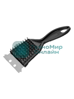 Щетка для чистки гриля Camping Palisad 20 см, 2 в 1 (щетка, скребок)