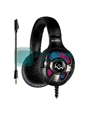 Наушники с микрофоном SVEN AP-U1100MV черный 2.2м мониторные оголовье