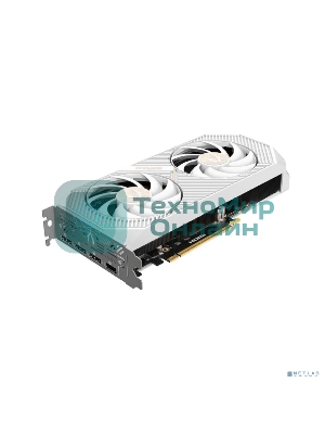 Видеокарта ZOTAC GAMING GeForce RTX 5070 Twin Edge OC White Edition 12Gb DDR7 192 bit 2165/2542 MHz 3*DP/HDMI 2*FAN (ZT-B50700Q-10P) RTL