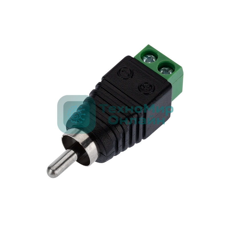 Разъем Rexant штекер RCA с клеммной колодкой (блистер)