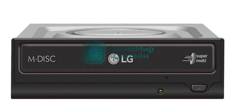 Оптический привод DVD-RW LG GH24NSD5 (SATA, черный) OEM