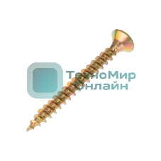 Саморез универсальный Kranz 4х35 желтый цинк, пакет (800 шт/уп)