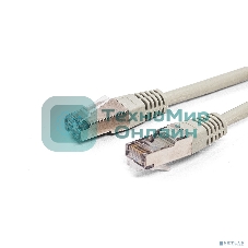 Кабель патч-корд, Filum FL-F5-0.5M F/UTP 5e cat. 0.5м, 26AWG(7x0.16 мм), омедненный алюминий (CCA), PVC, серый
