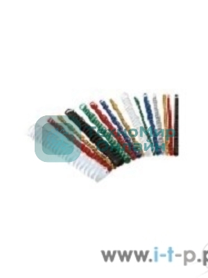 Расходные материалы Lamirel Пружина пластиковая LA-7877501 (32 мм. черный, 25 шт.)