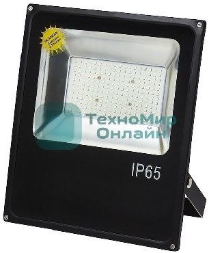 Светодиодный прожектор GLANZEN FAD-0010-100 Мощность: 100 Вт, SIP - матрица питание на плату, Угол освещения: 120 град, Напряжение: 220 В, Цветовая температура: 6000 К, Световой поток: 4000 Лм, Марка светодиода: Epistar, Материал корпуса: Алюминий, Размер: 290х342х54 мм, Вес: 2.210 кг, Срок службы: 50000 ч.