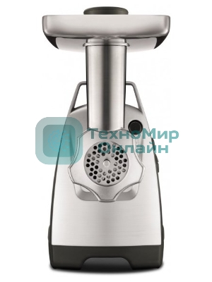 Мясорубка электрическая Moulinex ME688832 черный, 2200 Вт, 4.5 кг/мин, реверс, насадки - 6