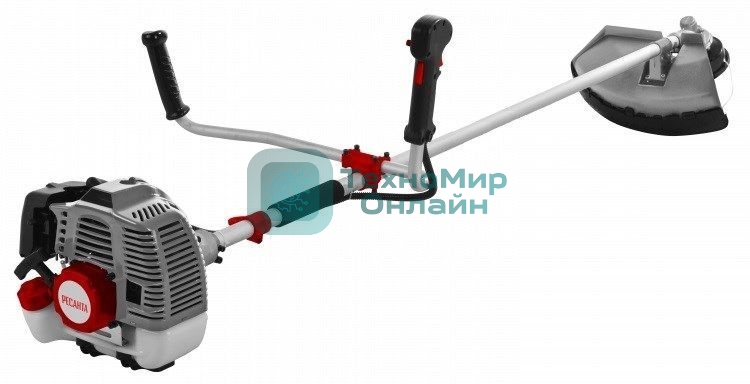 Триммер бензиновый Ресанта БТР-2500П 2500Вт 3.41л.с. неразбор.штан. реж.эл.:леска/нож