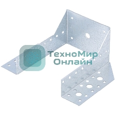 Опора бруса раскрытая Сибртех OBR R-100х140х76 мм, цинк, Россия