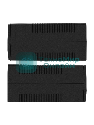 Источник бесперебойного питания ExeGate Smart LB-650.LCD.AVR.2SH.USB (650VA/390W, LCD, AVR, 2*Schuko, USB, батарея 12V 7Ah, черный)