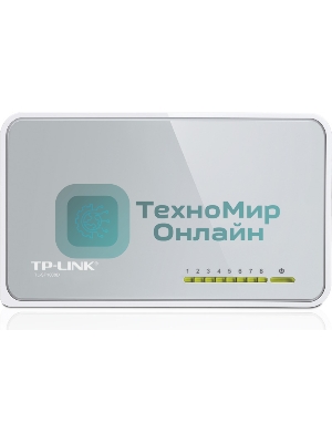 Коммутатор TP-Link SOHO TL-SF1008D Коммутатор 8-port 10/100M mini Desktop Switch, 8 10/100M RJ45 ports, Plastic case
