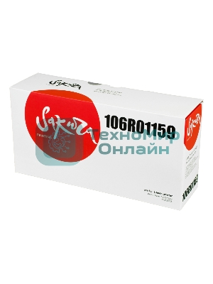 Картридж лазерный Sakura 106R01159 для Xerox P3117/3122/3124/3125, черный, 3000 к.