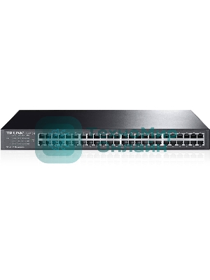 Коммутатор TP-Link SMB TL-SF1048 48-port 10/100M Switch, 48 10/100M RJ45 ports, 1U 19-inch rack-mountable steel case