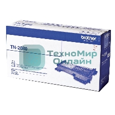 Картридж лазерный Brother TN-2080 черный HL2130/DCP7055, (700 стр.)