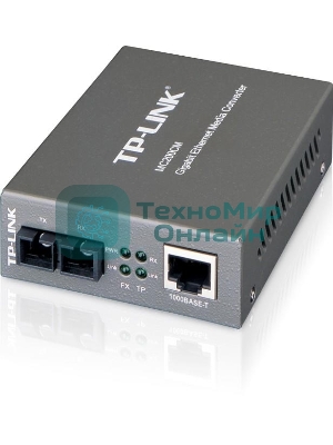 Сетевое оборудование TP-Link SMB MC200CM Медиаконвертор 10/100/1000M RJ45 to 1000M multi-mode,Full-duplex,up to 550m,