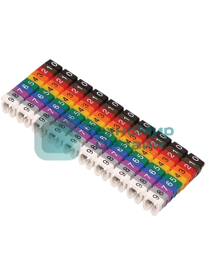 Маркер кабельный МКН комплект цифр 