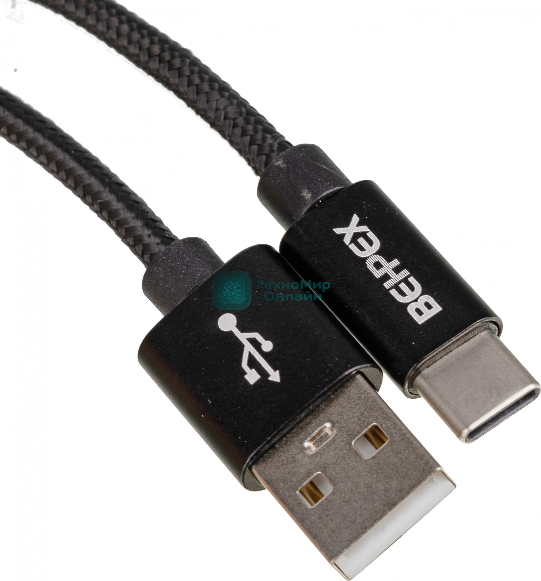 Кабель USB (m)-USB Type-C (m) 3м черный