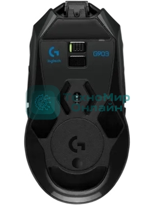 Мышь беспроводная Logitech G903 LIGHTSPEED черный, 25600 dpi, радиоканал, USB, кнопки - 11