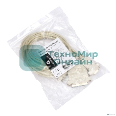 Кабель 0-модемный Cablexpert CC-140-6-N универсальный, 25F+9F/25F+9F, 1.8м, пакет