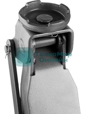 Домкрат Зубр 43058-2гидравлический подкатной t55 2т 80-380мм профессионал