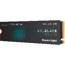 Накопитель SSD WD Black SN770 NVMe, 1.0Tb, M.2(22x80мм), NVMe, PCIe 4.0 x4, 3D TLC, R/W 5150/4900Mb/s, IOPs 740 000/800 000, TbW 600, DWPD 0.3 (12 мес.)